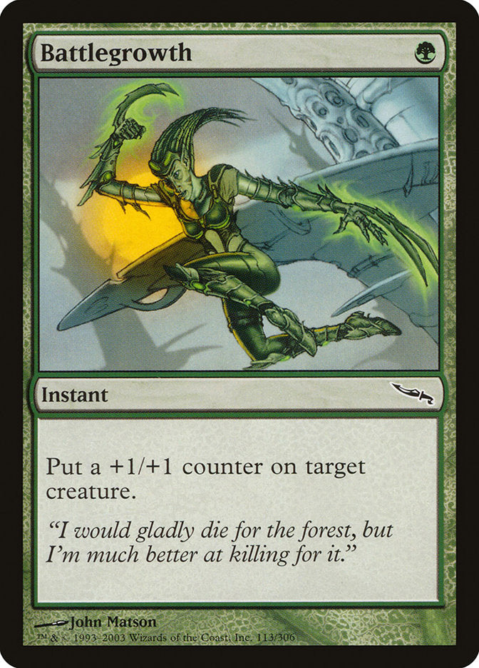 Battlegrowth – Mirrodin [MRD] – English – #113