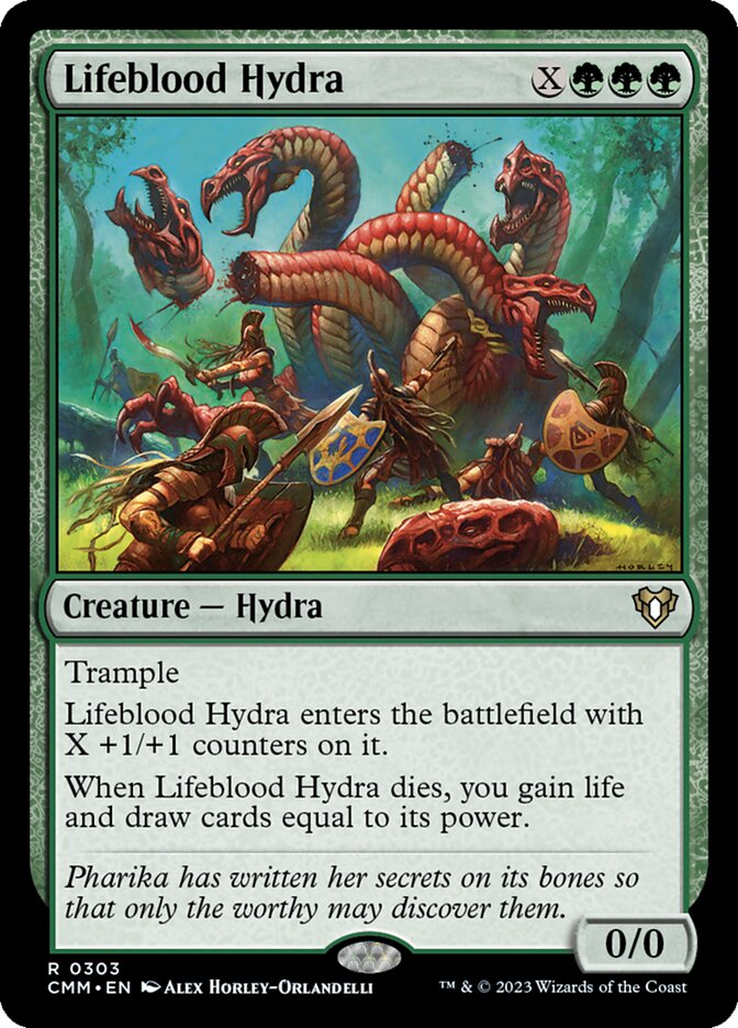 Lifeblood Hydra – Commander Masters [CMM] – English – #303
