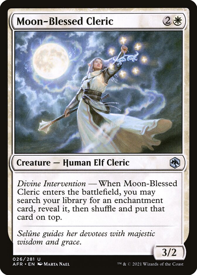 Moon-Blessed Cleric – Adventures in the Forgotten Realms [AFR] – English – #26