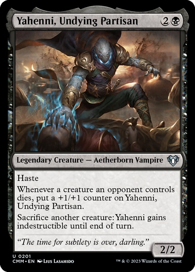 Yahenni, Undying Partisan – Commander Masters [CMM] – English – #201