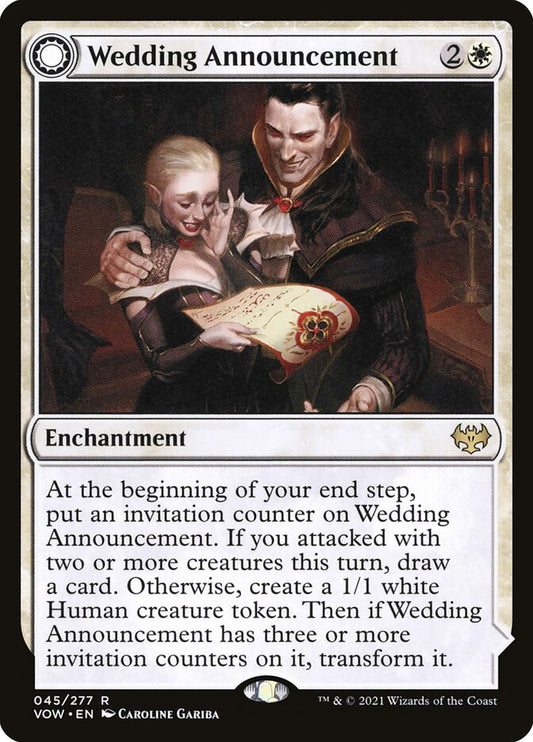 Wedding Announcement // Wedding Festivity – Innistrad: Crimson Vow [VOW] – English – #45