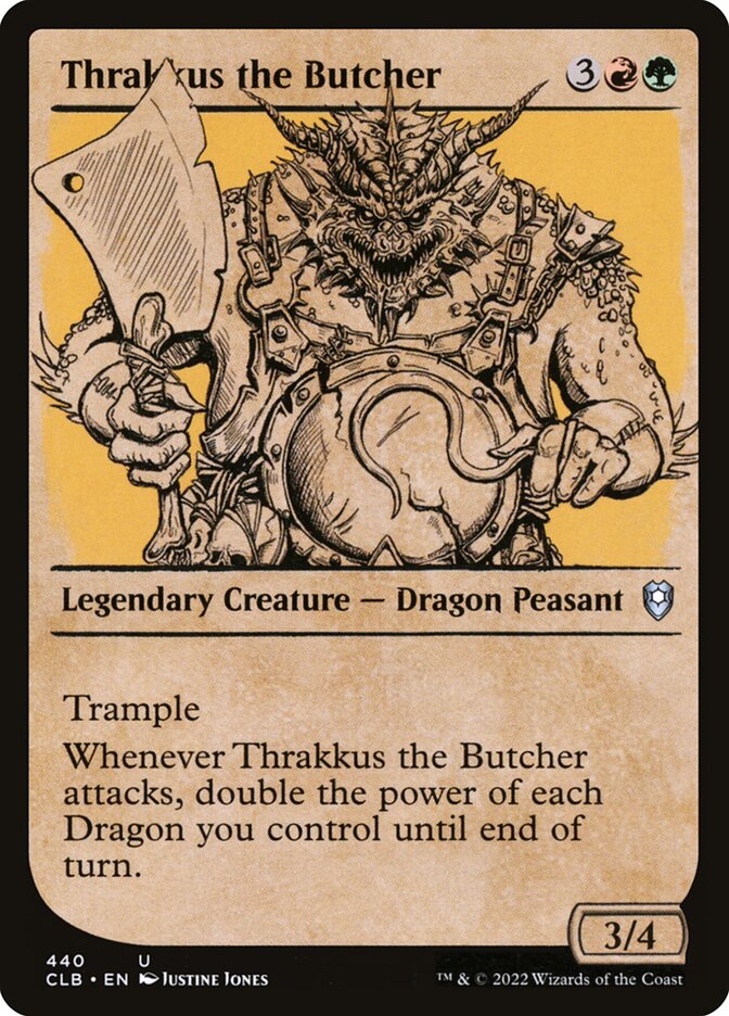 Thrakkus the Butcher – Commander Legends: Battle for Baldur's Gate [CLB] – English – #440