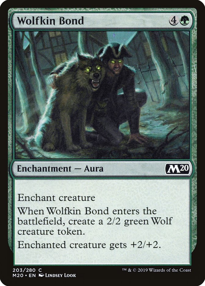 Wolfkin Bond – Core Set 2020 [M20] – D – #203