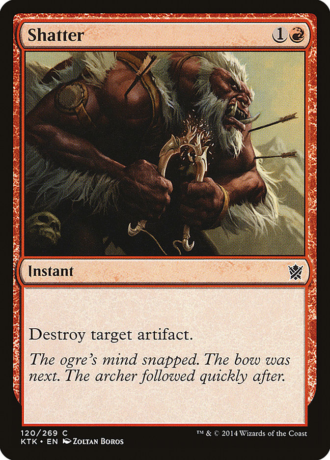 Shatter – Khans of Tarkir [KTK] – English – #120