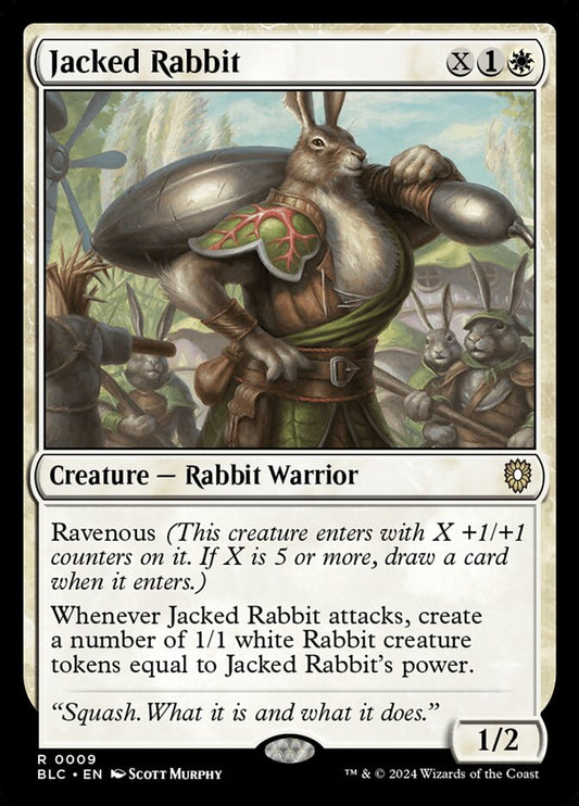 Jacked Rabbit – Bloomburrow Commander [BLC] – English – #9