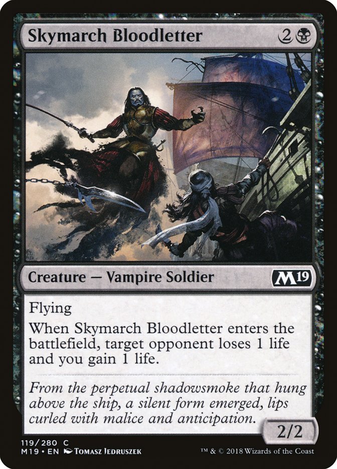 Skymarch Bloodletter – Core Set 2019 [M19] – English – #119