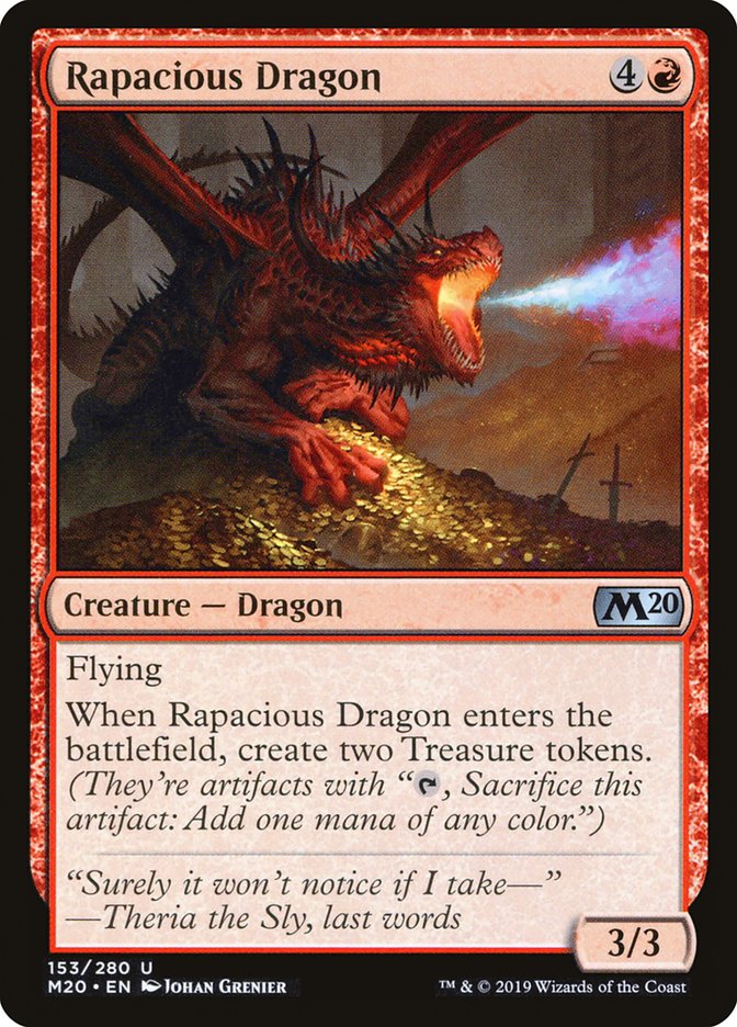 Rapacious Dragon – Core Set 2020 [M20] – D – #153