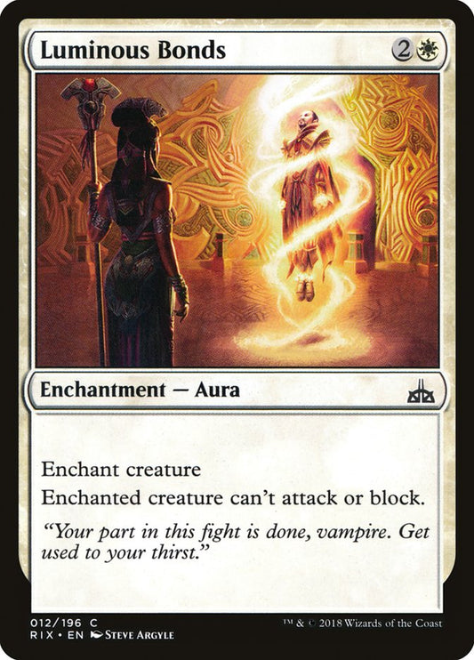 Luminous Bonds – Rivals of Ixalan [RIX] – D – #12