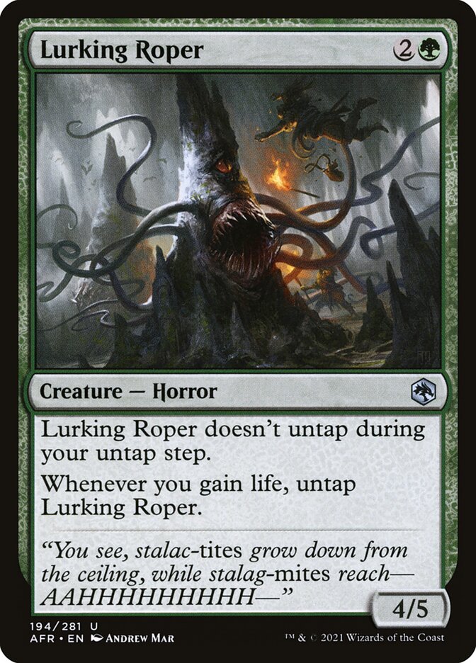 Lurking Roper – Adventures in the Forgotten Realms [AFR] – D – #194