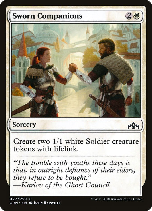 Sworn Companions – Guilds of Ravnica [GRN] – English – #27