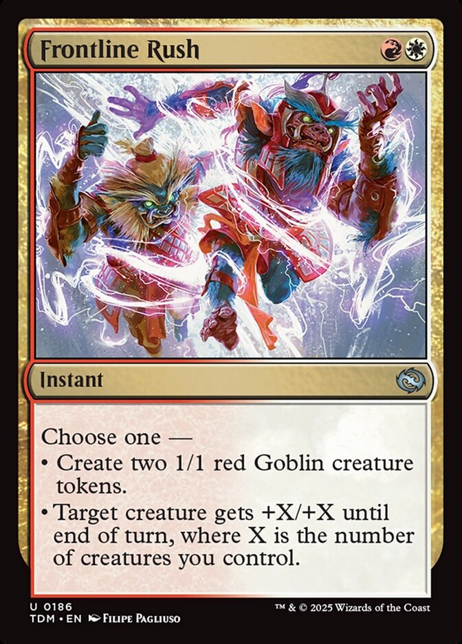 Frontline Rush – Tarkir: Dragonstorm [TDM] – D – #186