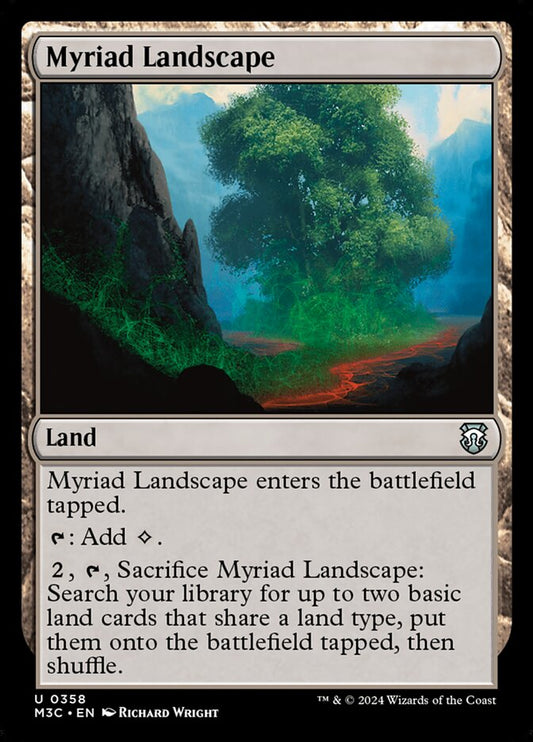 Myriad Landscape – Modern Horizons 3 Commander [M3C] – English – #358