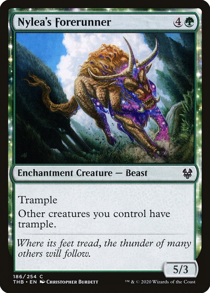 Nylea's Forerunner – Theros Beyond Death [THB] – English – #186