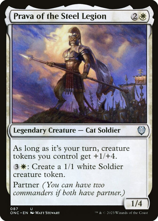 Prava of the Steel Legion – Phyrexia: All Will Be One Commander [ONC] – D – #87