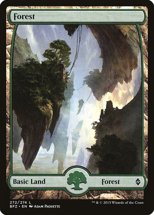 Forest – Battle for Zendikar [BFZ] – English – #272