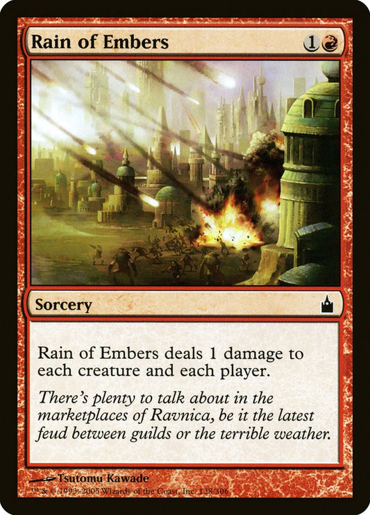 Rain of Embers – Ravnica: City of Guilds [RAV] – English – #138