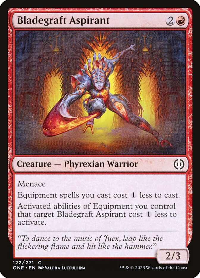 Bladegraft Aspirant – Phyrexia: All Will Be One [ONE] – D – #122