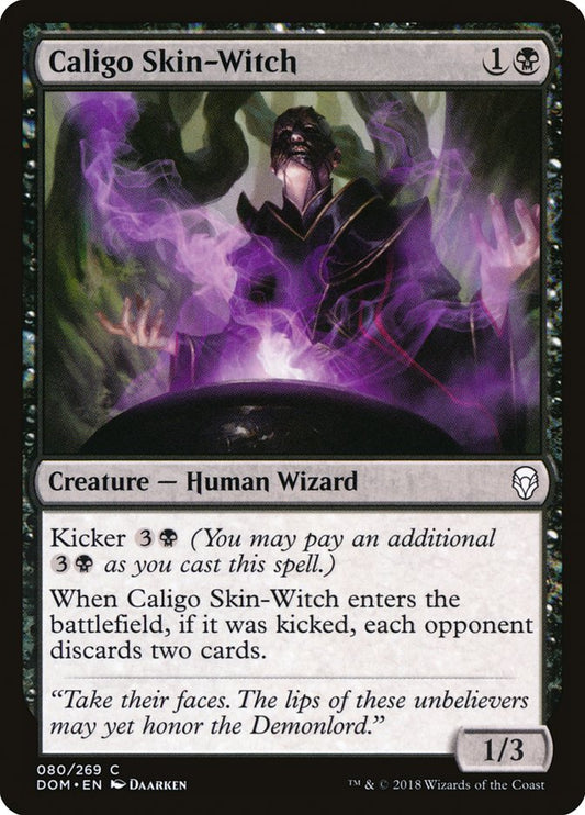 Caligo Skin-Witch – Dominaria [DOM] – D – #80