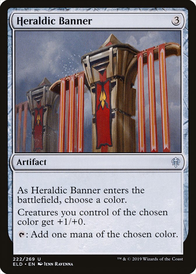 Heraldic Banner – Throne of Eldraine [ELD] – English – #222