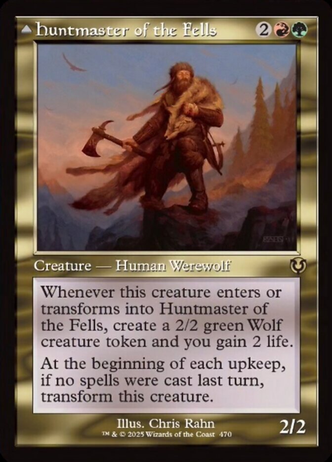 Huntmaster of the Fells // Ravager of the Fells – Innistrad Remastered [INR] – English – #470