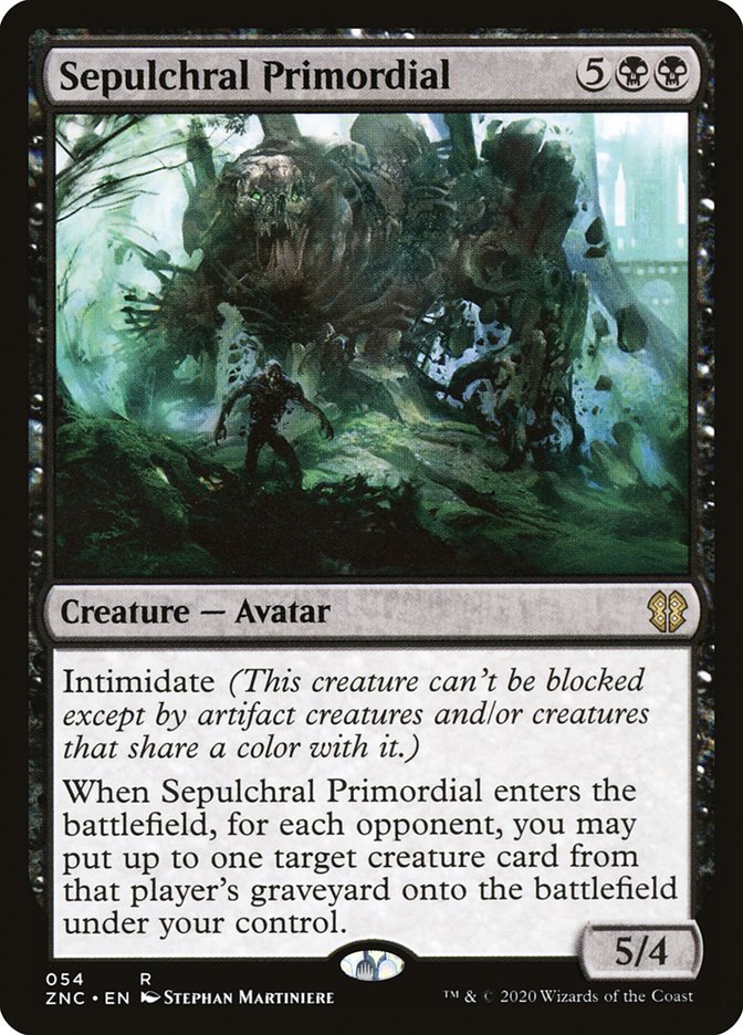 Sepulchral Primordial – Zendikar Rising Commander [ZNC] – English – #54