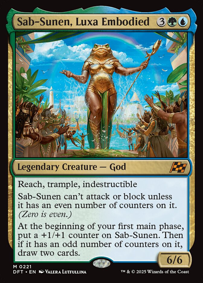 Sab-Sunen, Luxa Embodied – Aetherdrift [DFT] – English – #221