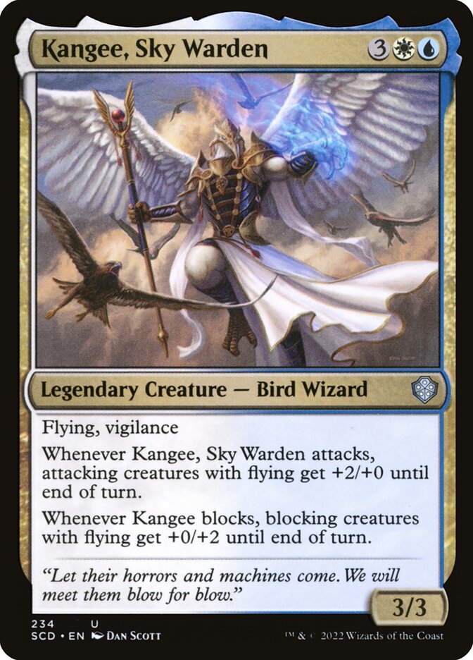 Kangee, Sky Warden – Starter Commander Decks [SCD] – English – #234