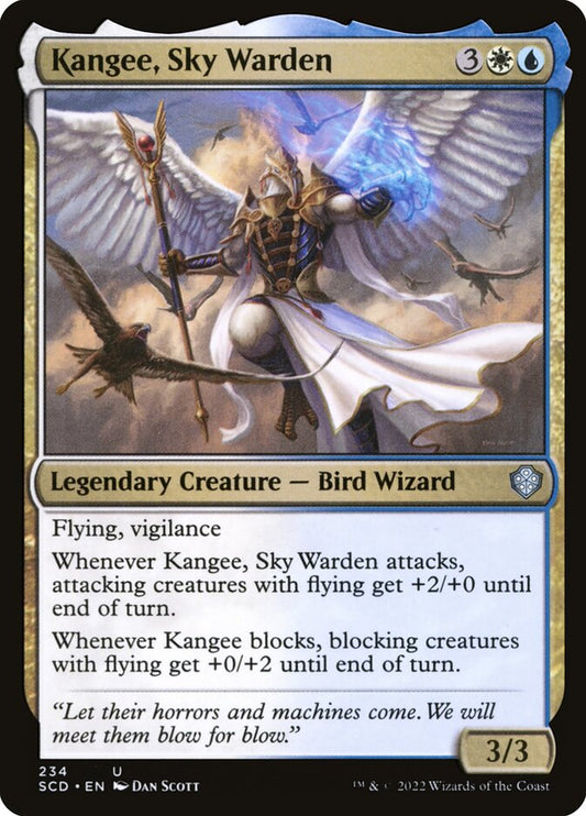 Kangee, Sky Warden – Starter Commander Decks [SCD] – English – #234