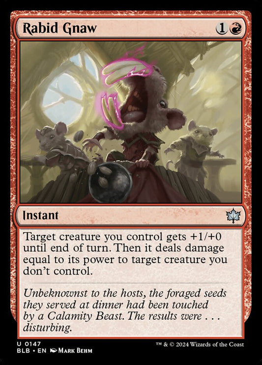 Rabid Gnaw – Bloomburrow [BLB] – English – #147