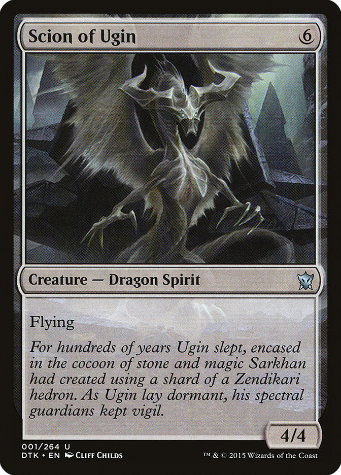 Scion of Ugin – Dragons of Tarkir [DTK] – English – #1