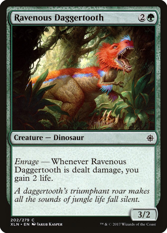 Ravenous Daggertooth – Ixalan [XLN] – D – #202