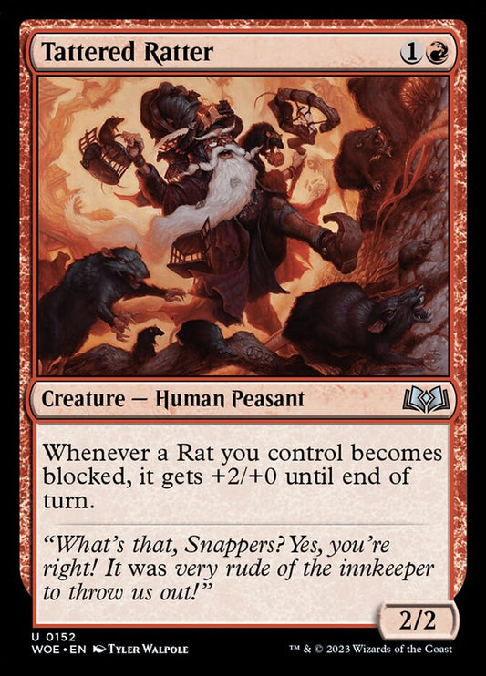 Tattered Ratter – Wilds of Eldraine [WOE] – English – #152
