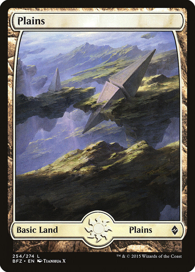 Plains – Battle for Zendikar [BFZ] – English – #254