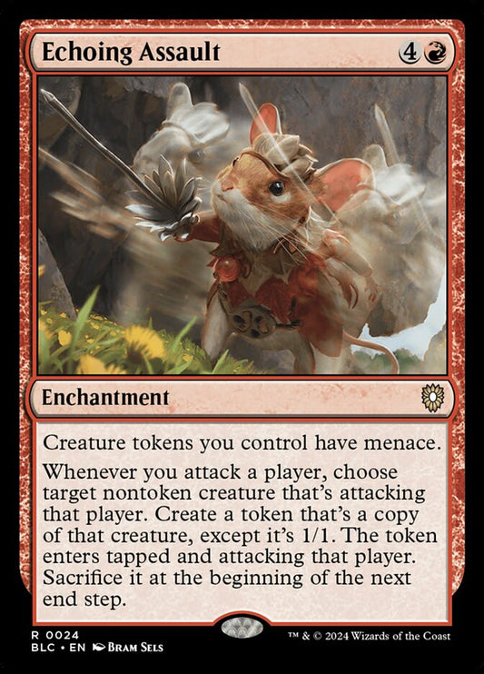 Echoing Assault – Bloomburrow Commander [BLC] – English – #24