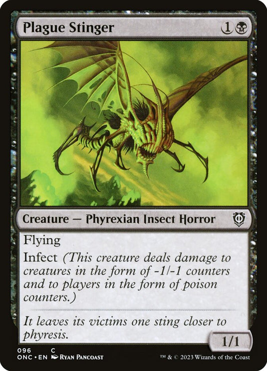 Plague Stinger – Phyrexia: All Will Be One Commander [ONC] – D – #96