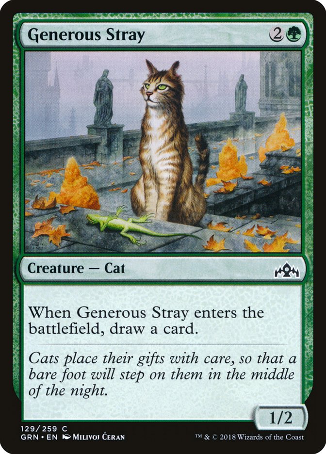 Generous Stray – Guilds of Ravnica [GRN] – D – #129
