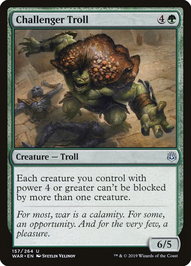 Challenger Troll – War of the Spark [WAR] – D – #157