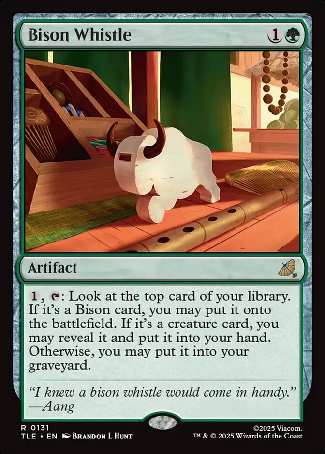Bison Whistle – Avatar: The Last Airbender Eternal [TLE] – D – #131