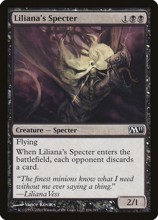 Liliana's Specter – Magic 2011 [M11] – English – #104