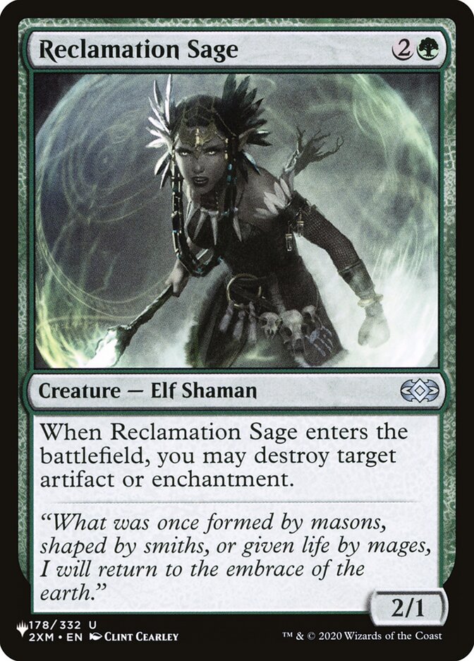 Reclamation Sage – The List [PLST] – English – #2XM-178