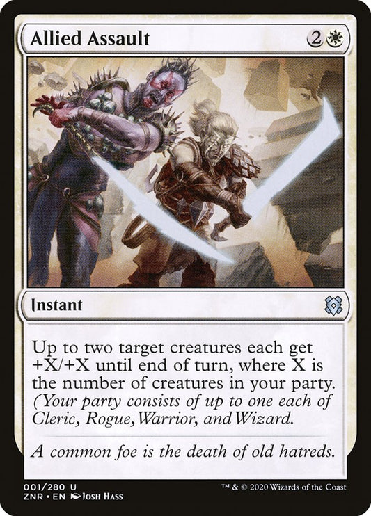 Allied Assault – Zendikar Rising [ZNR] – English – #1