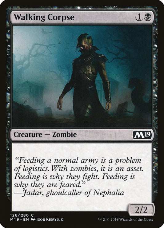 Walking Corpse – Core Set 2019 [M19] – D – #126