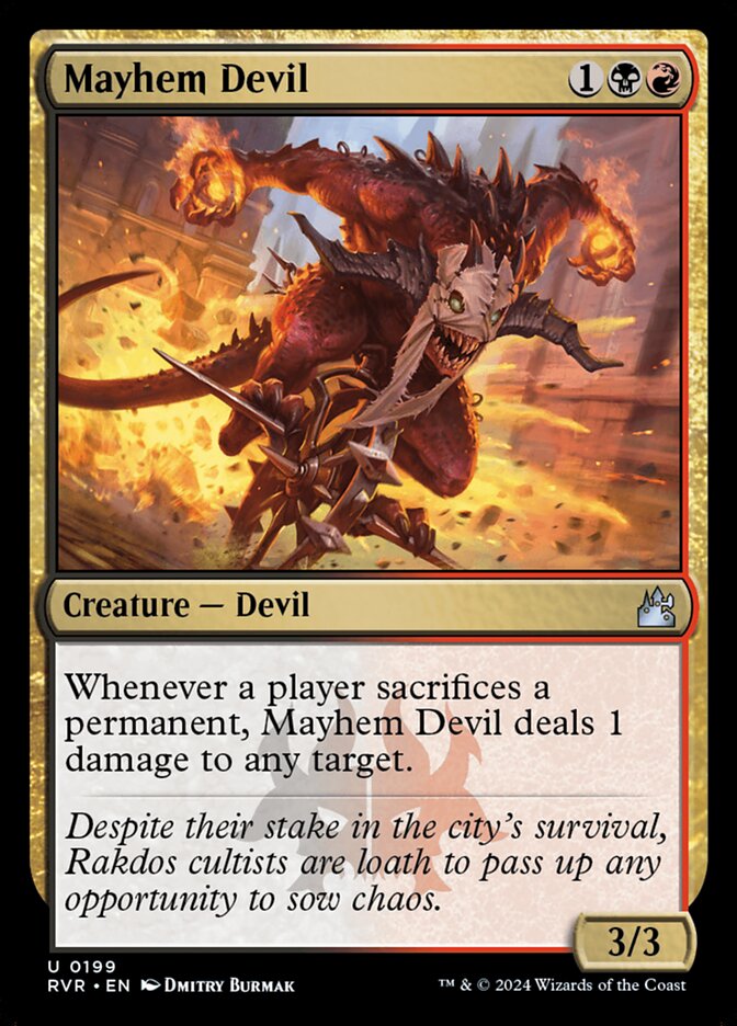 Mayhem Devil – Ravnica Remastered [RVR] – English – #199