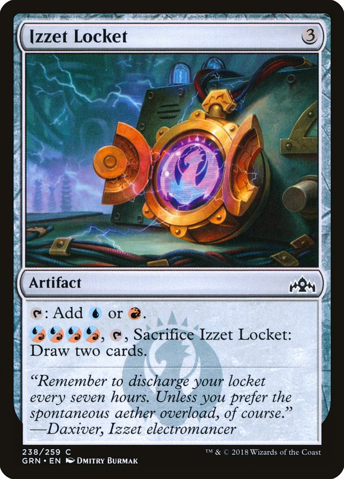 Izzet Locket – Guilds of Ravnica [GRN] – English – #238