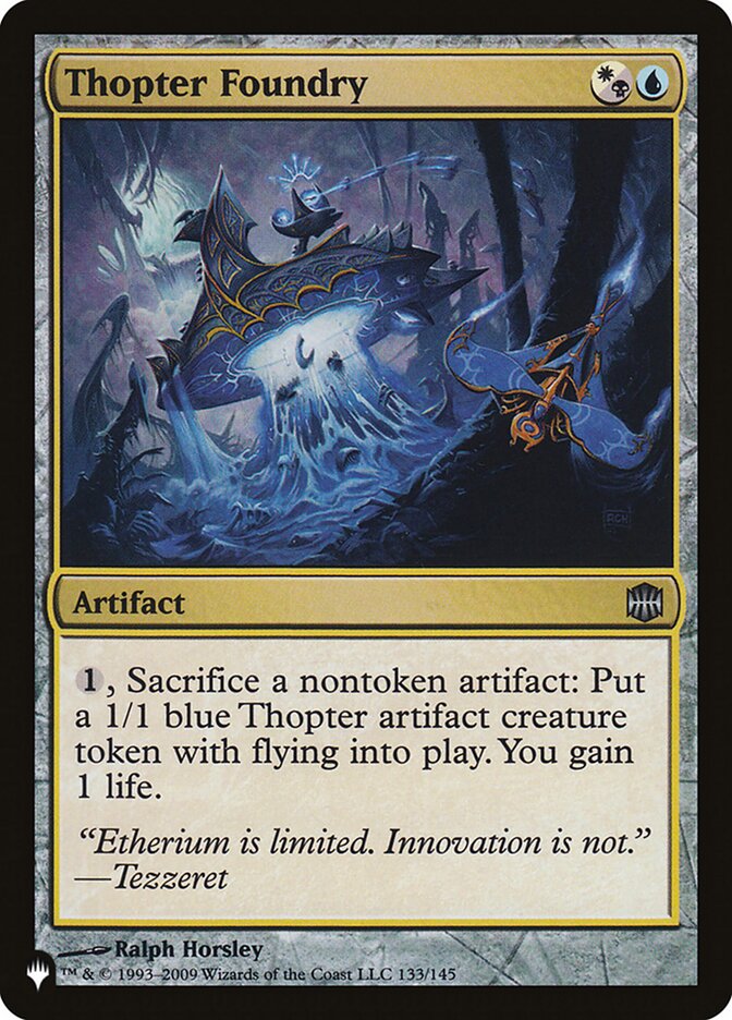 Thopter Foundry – The List [PLST] – English – #ARB-133