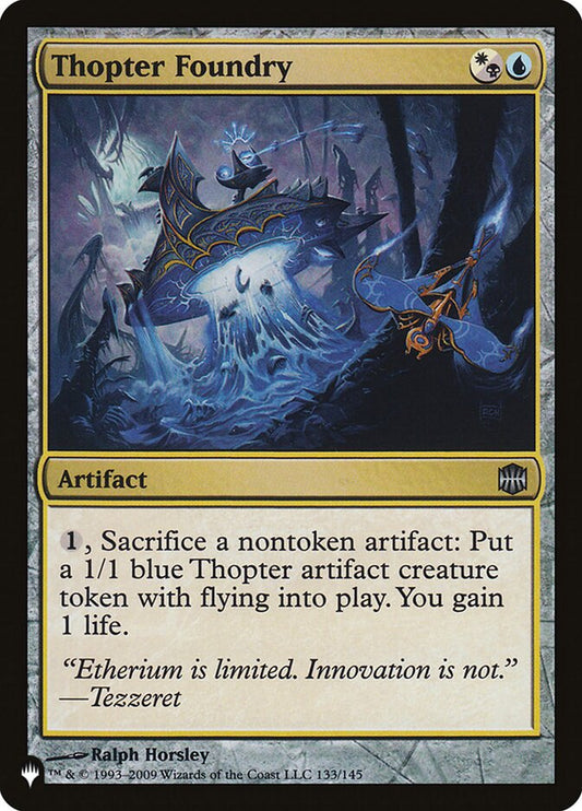 Thopter Foundry – The List [PLST] – English – #ARB-133