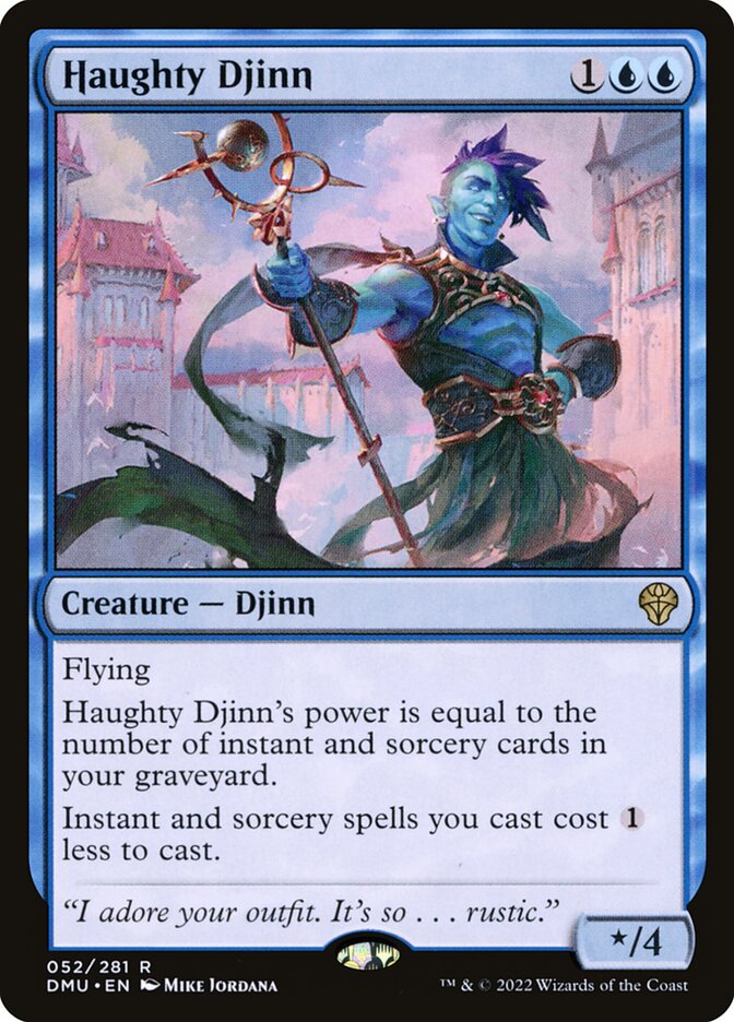 Haughty Djinn – Dominaria United [DMU] – English – #52
