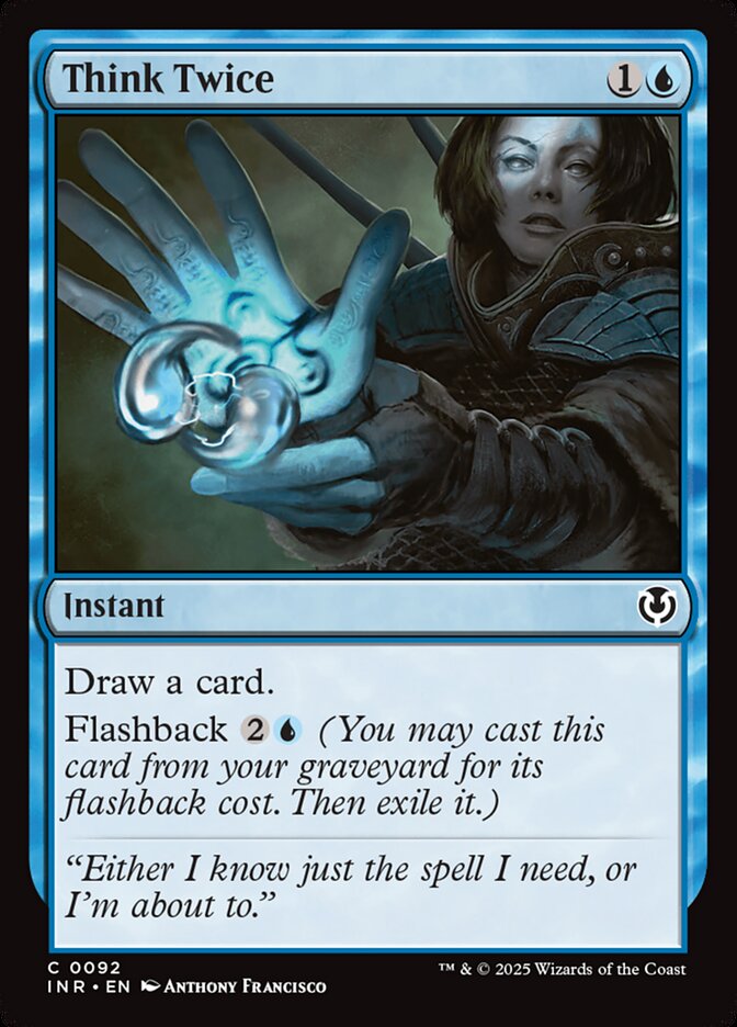 Think Twice – Innistrad Remastered [INR] – D – #92