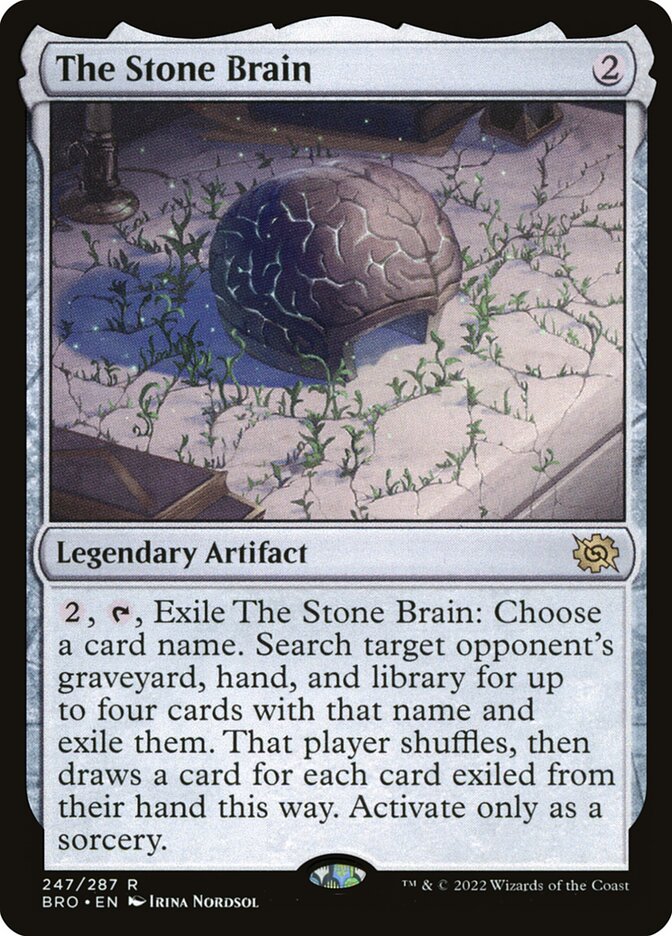 The Stone Brain – The Brothers' War [BRO] – English – #247
