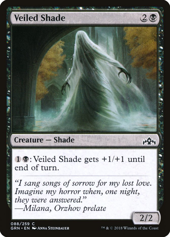Veiled Shade – Guilds of Ravnica [GRN] – D – #88
